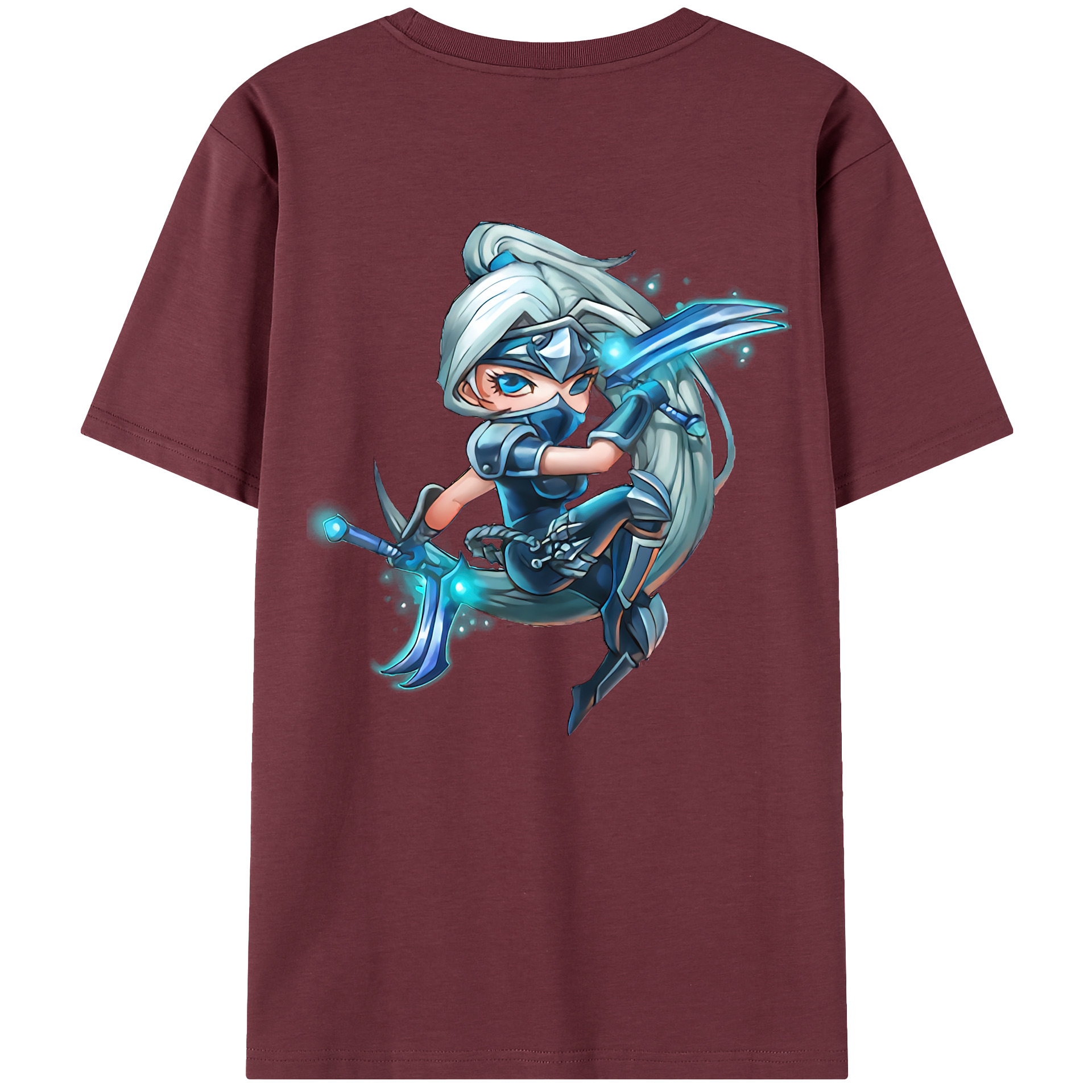 リーグ・オブ・レジェンド League of Legends LOL 綿100％半袖Tシャツ（背面プリント）